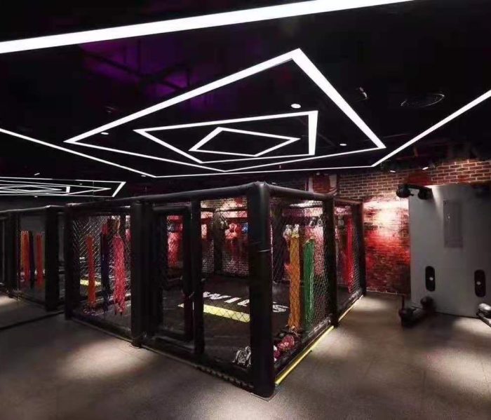 Suspended mount on 6